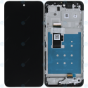 Motorola G13 LCD Display + Touch Unit + Front Cover Black (Servi Motorola G13 LCD Display + Touch Unit + Front Cover Black (Servi