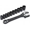 SATA KLUCZ NASTAWNY 8" Z GRZECHOTKÄ + 10NASADEK METR./CAL SATA KLUCZ NASTAWNY 8" Z GRZECHOTKÄ + 10NASADEK METR./CAL