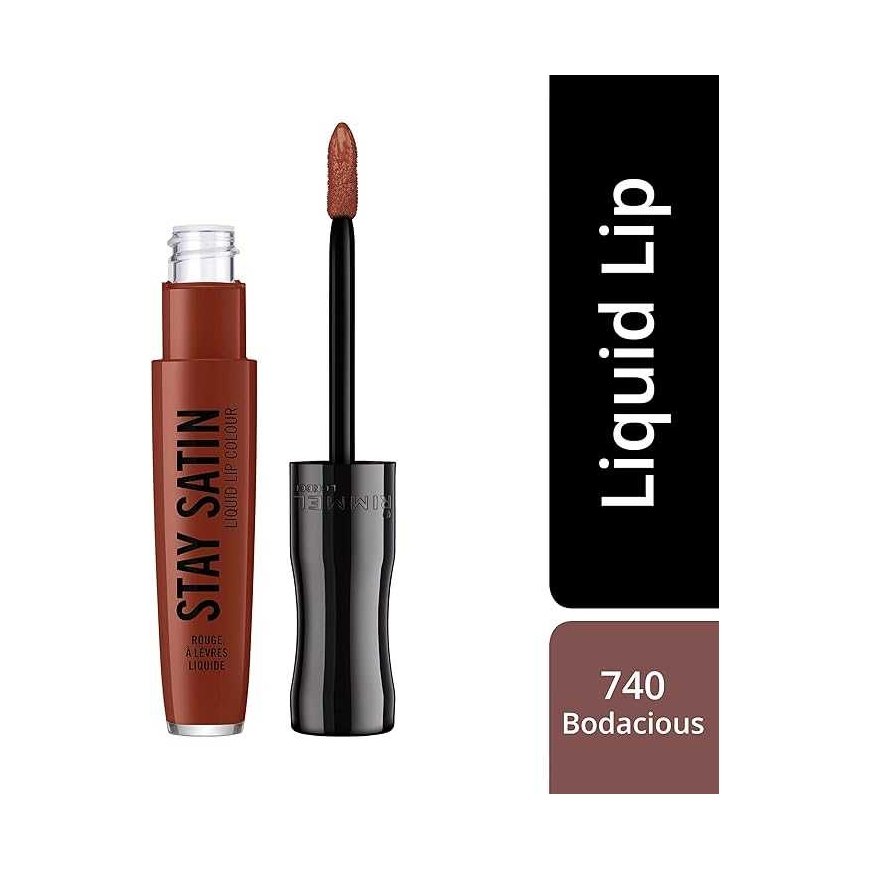 Rimmel London Stay Satin Liquid Lipstick. 5.5 ml, color - 740 Bodacious – 2
