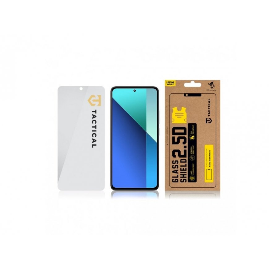 Tactical Glass Shield 2.5D for Xiaomi Redmi Note 13 4G|5G Clear