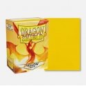 Dragon Shield Standard Sleeves - Matte Yellow (100 Units)