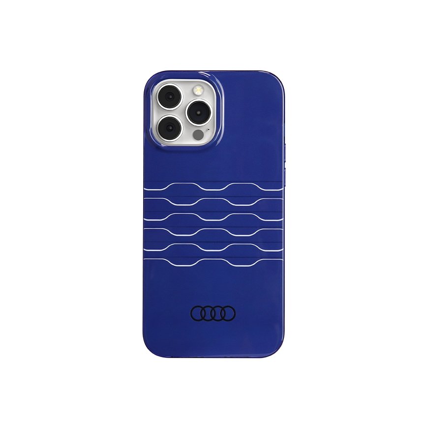 Audi IML MagSafe Case iPhone 13 Pro | 13 6.1" niebieski|navy blu