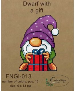 BOBKOV DENIS FOP, reg. No. 2893417695 Dwarf with a gift FNNGI-013