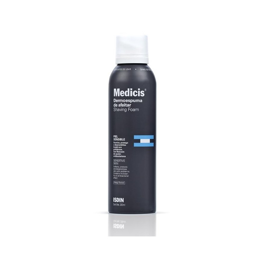 Isdin Medicis™ Dermoespuma De Afeitar Piel Sensible 200ml