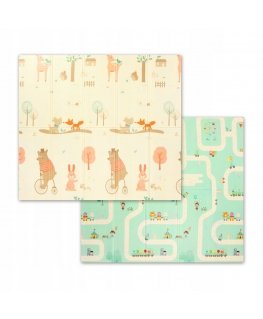 Babyono XPE mata piankowa 180x200cm dwustronna