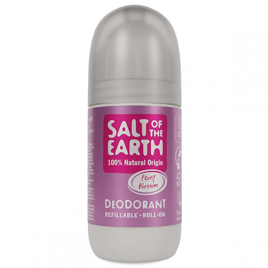 Salt-Of-The-Earth Peony Blossom Deo Roll-on ( refillable ) – 2