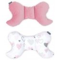 MamoTato stroller pillow, hearts, pink MamoTato stroller pillow, hearts, pink
