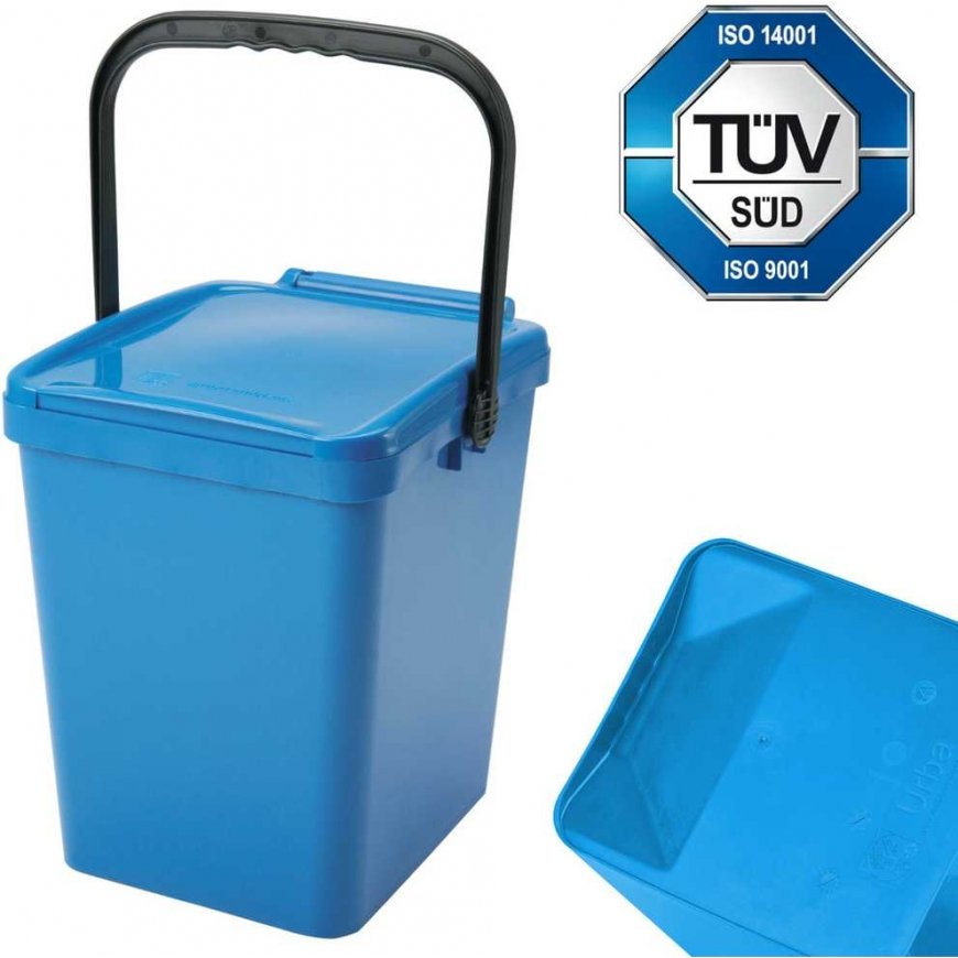 Sartori Ambiente Basket container for sorting garbage and waste - blue Urba 21L – 2