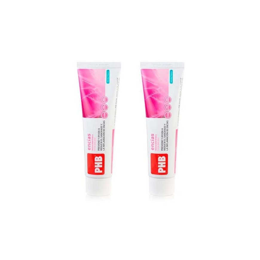 Pbh Phb Pasta Dental Encías Menta Fresca DUPLO 2x 75ml