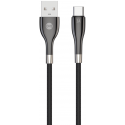 Forever Sleek cable USB - USB-C 1,0 m 3A black Forever Sleek cable USB - USB-C 1,0 m 3A black