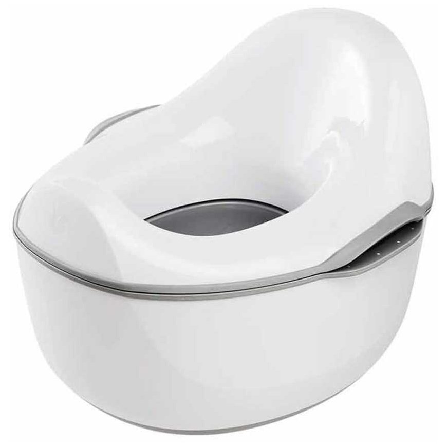 KEEEPER 4-in-1 multifunctional bedside pot, white, 18649