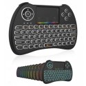 Fusion compact wireless keyboard with touchpad and colorful back Fusion compact wireless keyboard with touchpad and colorful back