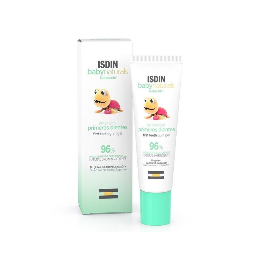 Isdin Baby Naturals Nutraisdin dantenų gelis "Pirmieji dantukai" 30ml – 2