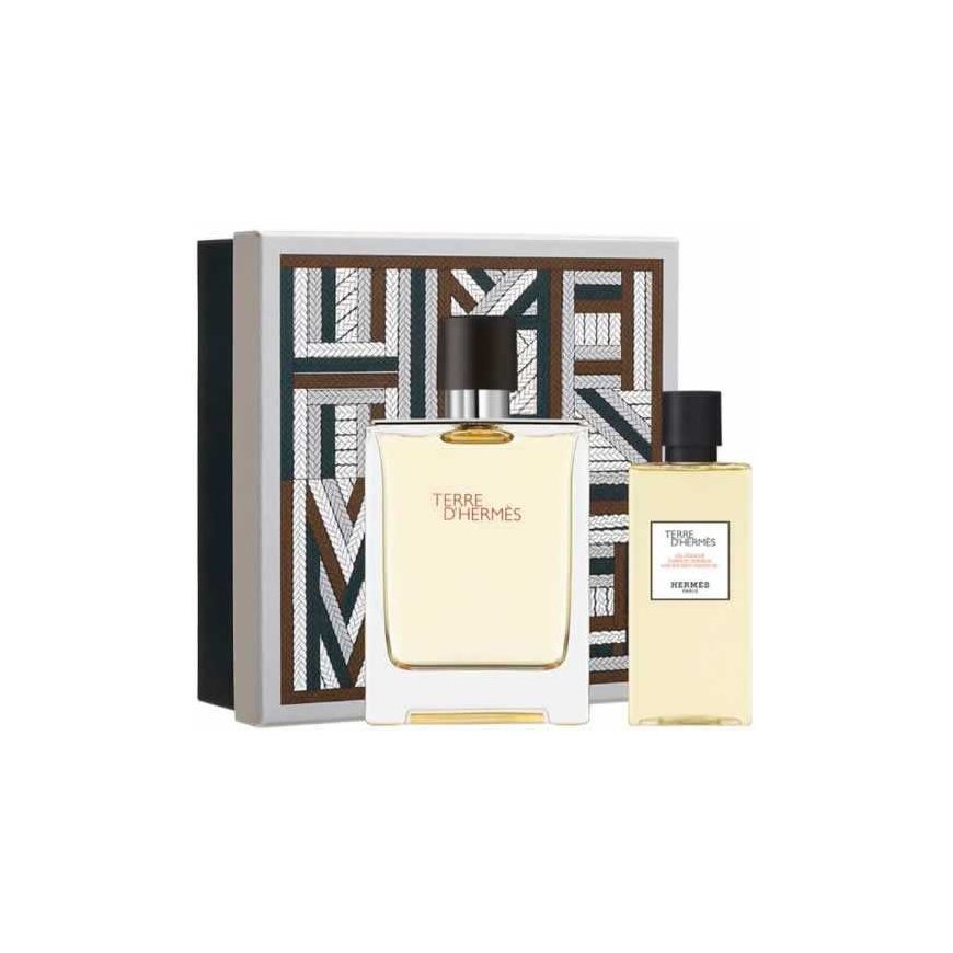 Set for men Hermès Hermes Paris Terre D'hermes EDT, 100ml and shower gel, 80ml