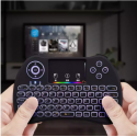 Fusion compact wireless keyboard with touchpad and colorful back Fusion compact wireless keyboard with touchpad and colorful back