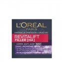 Night face cream against aging L'Oreal REVITALIFT FILLER [HA] 50ml