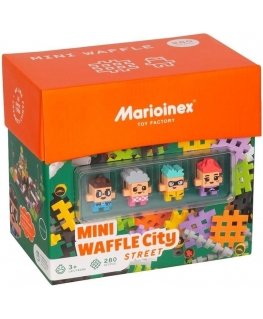 Marioinex Waffle mini Blocks - Street 280 pcs