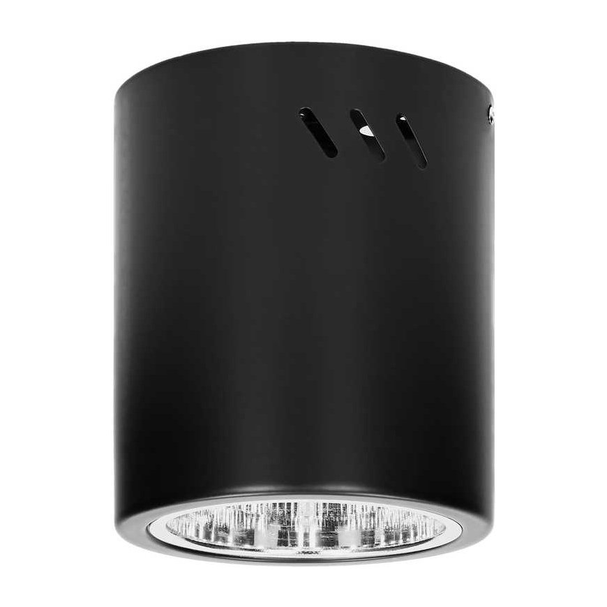 Orno KORIN 13, apatinis šviestuvas, 60W, E27, plieno, juodas