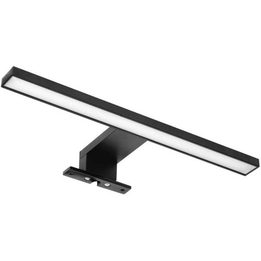 Sieninis šviestuvas Orno NORTES LED 5W, veidrodinė lempa, 320lm, 4000K, ilgis 30 cm, aliuminis, juoda – 4