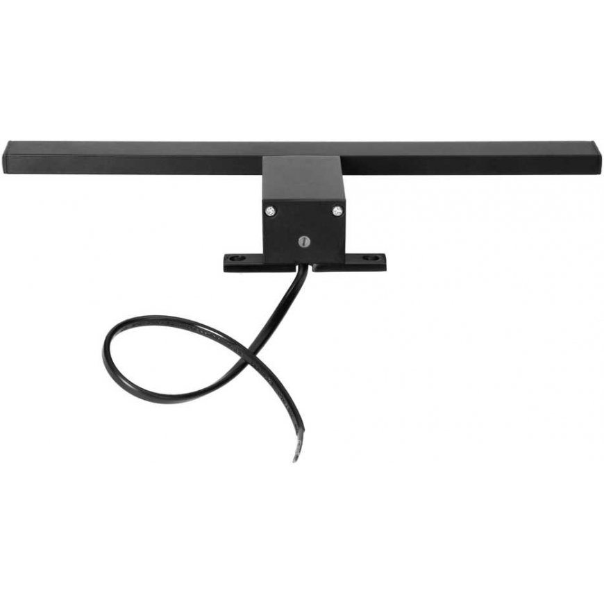 Wall lamp Orno NORTES LED 5W, mirror lamp, 320lm, 4000K, length 30 cm, aluminum, black – 5