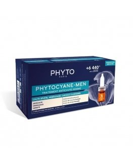 Phyto Paris Phyto Phytocyane Men Anti Hair Loss priemonė nuo plaukų slinkimo vyrams 12x5ml