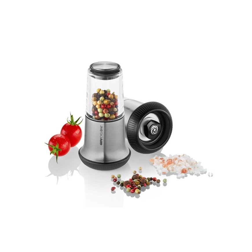 Salt and pepper grinder S silver GEFU X-PLOSION G-34625 – 4