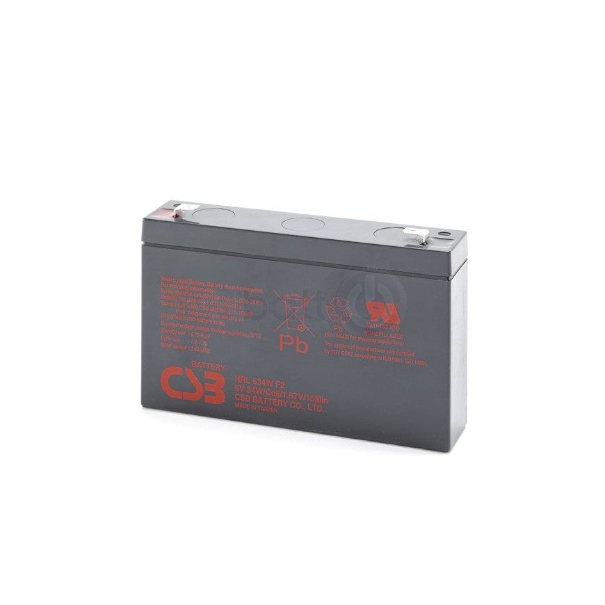 BATTERY CSB HRL634WF2 34WATT 6V 9Ah – 2