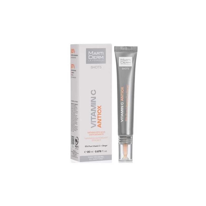 MARTIDERM veido odos koncentratas VITAMIN C ANTIOX SHOTS, 20 ml – 2