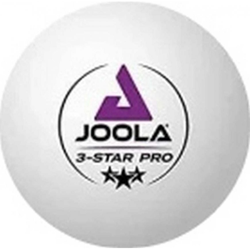 PIŁECZKI DO TENISA STOŁOWEGO JOOLA PRO 3 STAR 12SZT balta – 3