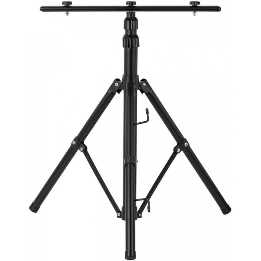 Orno Double tripod for LED spotlights, black – 2