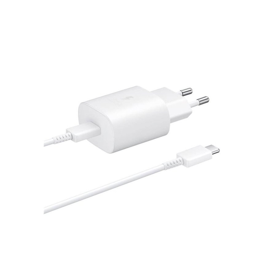 EP-TA800EWE + EP-DA705BWE Samsung 25W Travel Charger + USB-C|USB – 2