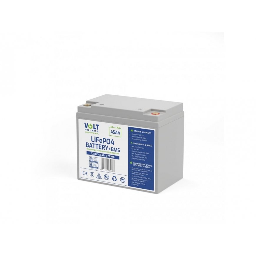 VOLT POLSKA LITHIUM IRON PHOSPHATE LiFePO4 BATTERY 12V 100Ah 100A – 2