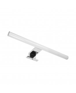 Wall lamp Orno PEEGEL LED 9W, mirror lamp, 810lm, 4000K, length 60 cm, plastic+acrylic, silver