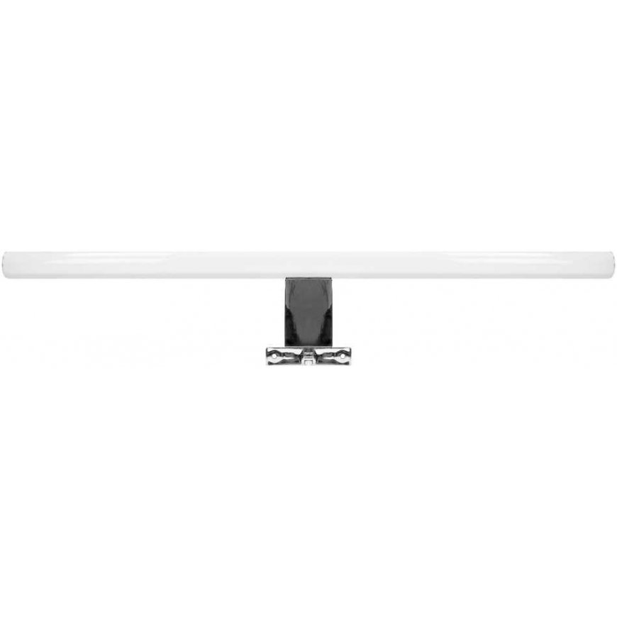 Sieninis šviestuvas Orno PEEGEL LED 9W, veidrodinė lempa, 810lm, 4000K, ilgis 60 cm, plastikas+akrilas, sidabras – 5