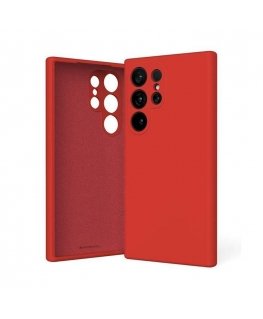 Mercury Silicone Sam S24 Ultra S928 czerwony|red
