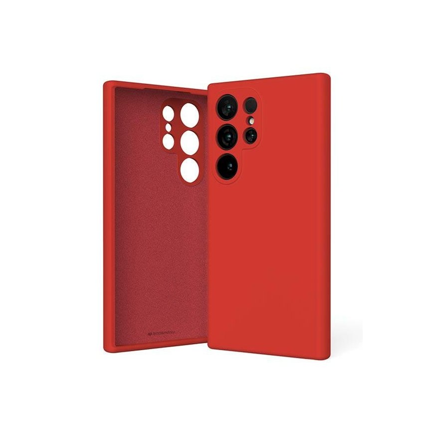Mercury Silicone Sam S24 Ultra S928 czerwony|red – 2