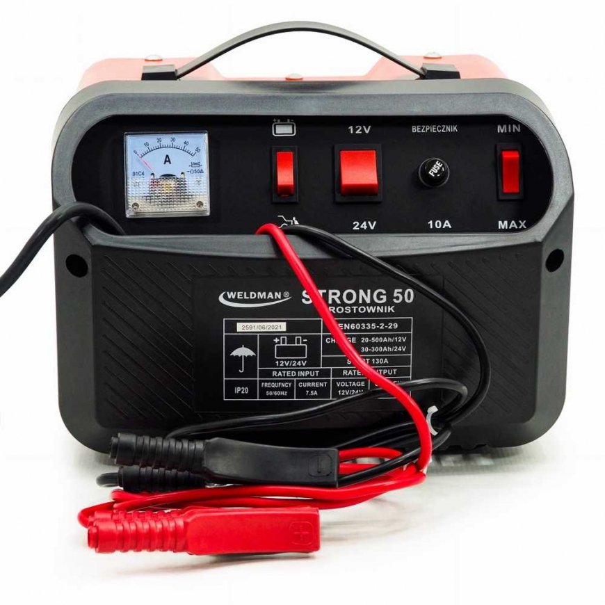 WELDMAN STRONG 50 RECTIFIER WITH 12V/24V START-UP – 3