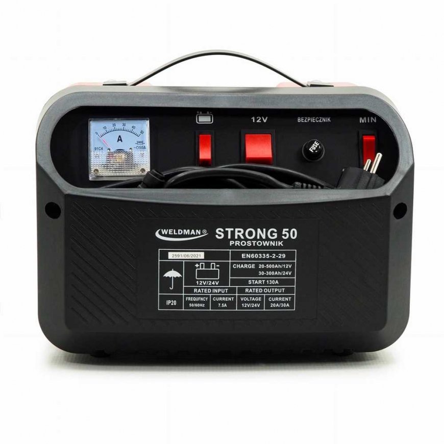 PROSTOWNIK WELDMAN STRONG 50 Z ROZRUCHEM 12V/24V – 4
