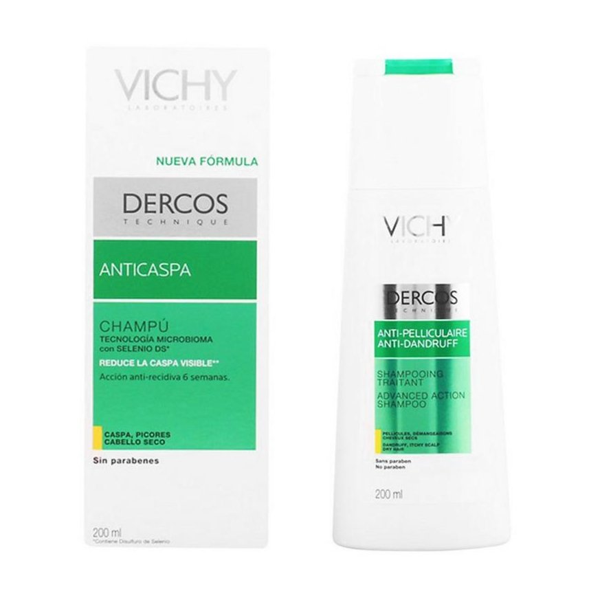 "Vichy Dercos" šampūnas nuo pleiskanų Plaukų pleiskanojimas 200ml – 2