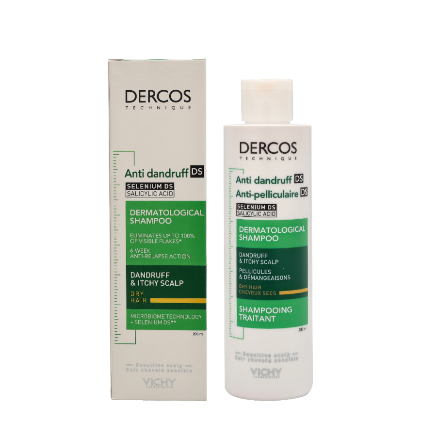 "Vichy Dercos" anti-dandruff shampoo Hair flaking 200ml – 3