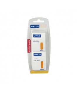 Vitis waxed dental floss 2x50m