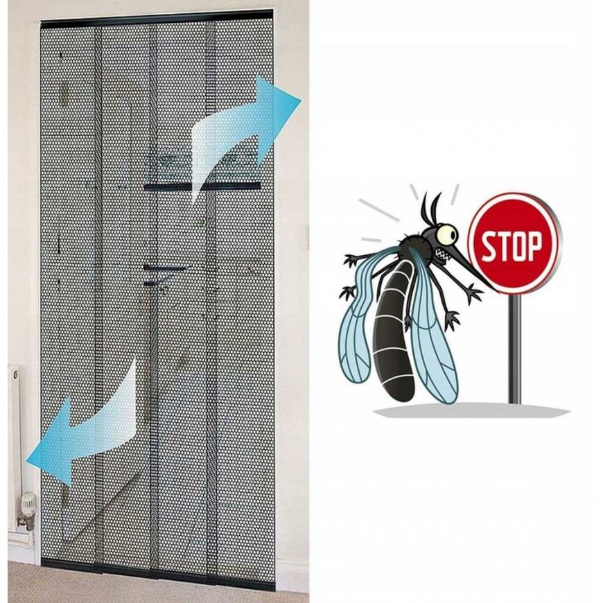Easy Life Mako MOSQUITO DOOR NET 100X220 POLYESTER + VELCRO TAPE – 4
