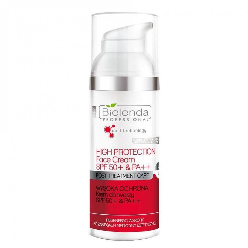Activeshop "Bielenda" high protection face cream SPF 50+ and PA ++ 50 ml – 4