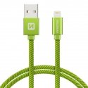 Swissten Textile Fast Charge 3A Lightning Data and Charging Cable 1.2m Swissten Textile Fast Charge 3A Lightning Data and Charging Cable 1.2m
