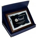 Tryumf Plastic diploma with engraved metal plate + case Tryumf Plastic diploma with engraved metal plate + case