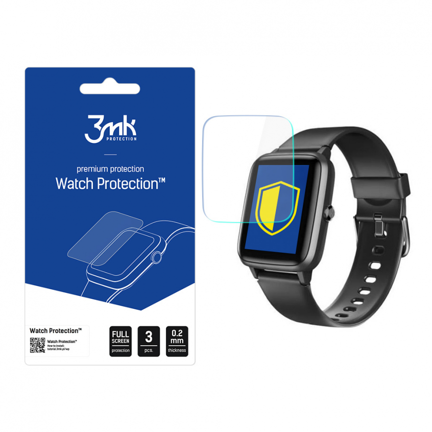 Hama Fit Watch 4900 - 3mk Watch Protection™ v. ARC+ screen prote