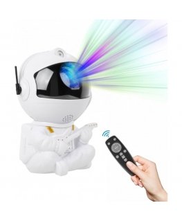 Goodbuy home lamp astronaut playing guitar with remote | timer |