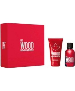 Dsquared2 Set Red Wood For Woman EDT 100ml + BL 150ml