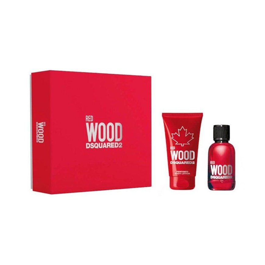Dsquared2 Set Red Wood For Woman EDT 100ml + BL 150ml – 2
