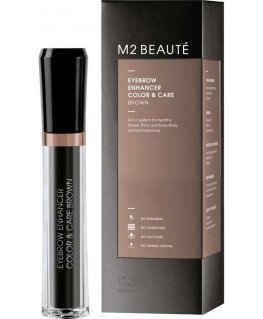 M2 Beauté eyebrow enhancer Color and Amp Care Brown 6ml